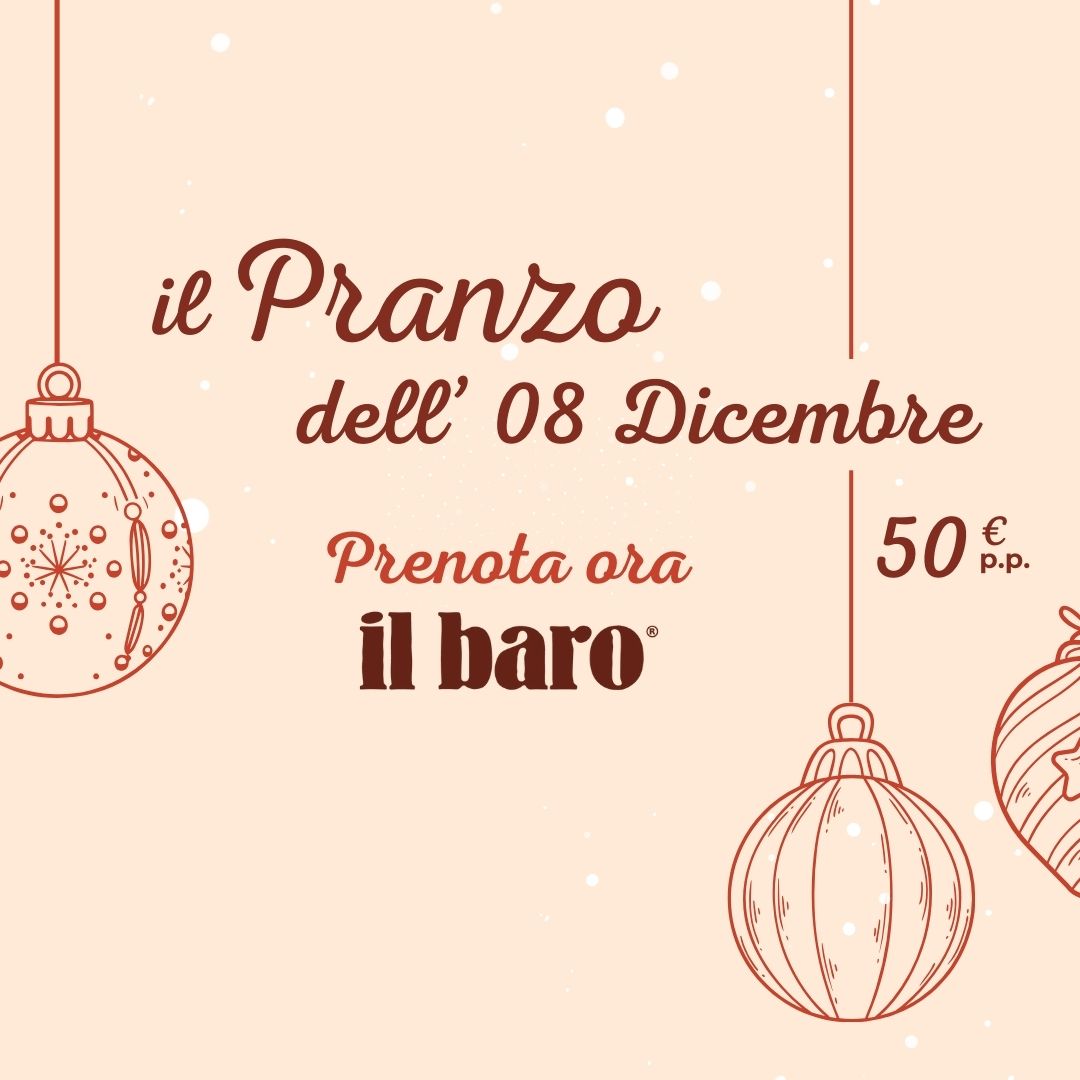 Apertura pranzo - Il Baro Pizzeria-Ristorante